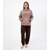 DAVID ARCHY Fleece Pajamas for Women Set Ultra-Comfy Soft Lounge