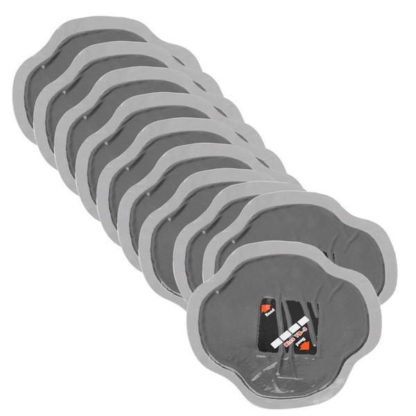 Qiilu 10Pcs 115mm Tire Patches Car Natural Rubber Tire Tyre