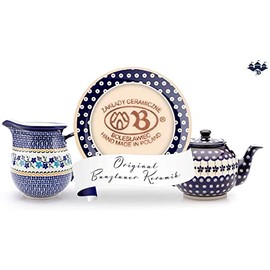 Bunzlauer Keramik Casserole Dish 26.50 x 12.50 x 7.20 cm Decor 42
