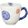 有田焼 マグカップ(青) 丸紋唐草