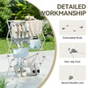 APEXCHASER Clothes Drying Rack, Foldable & Extendable Laundry Rack with
