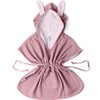 Mababu Children's Bathrobe with Hood, Baby Bathrobe, 100% GOTS, Children's