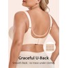 Gailife 3 Pack Nursing Bras for Women Full Coverage Comfort