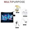 FAVORTALK Coin Purse for Women Small Change Pouch with Butterfly