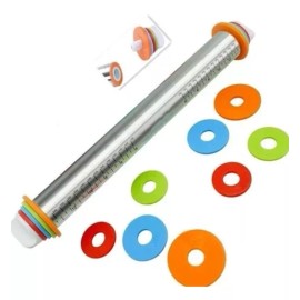 RYL Rodillo Acero Ajustable 4 Niveles Grosor P/respostería Masa