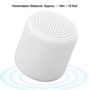 Mini Bluetooth5.0 Speaker Outdoor Portable Wireless Multifunctional Loudspeaker BoxWhite