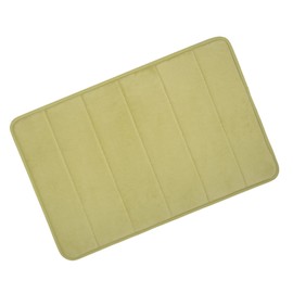 Microfibre Memory Foam Bathroom Bath Mat With Non Slip Back 50x80cm (Olive)
