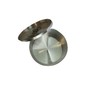 Molde Flan Flanera Fiambrera Con Tapa Baño María Alumimio 16cm