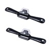 Operitacx 2 Pieces Adjustable Spokeshave Hand Tool with Flat Base