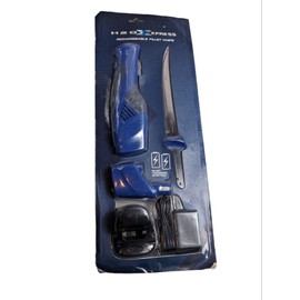 H2O XPRESS H20 Xpress Cordless Rechargeable Fillet Knife With 2 Batteries - BRAND NEW