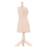 Dollhouse Wooden Mannequin 1:12 Lightweight Mini Clothes Display Holder Model