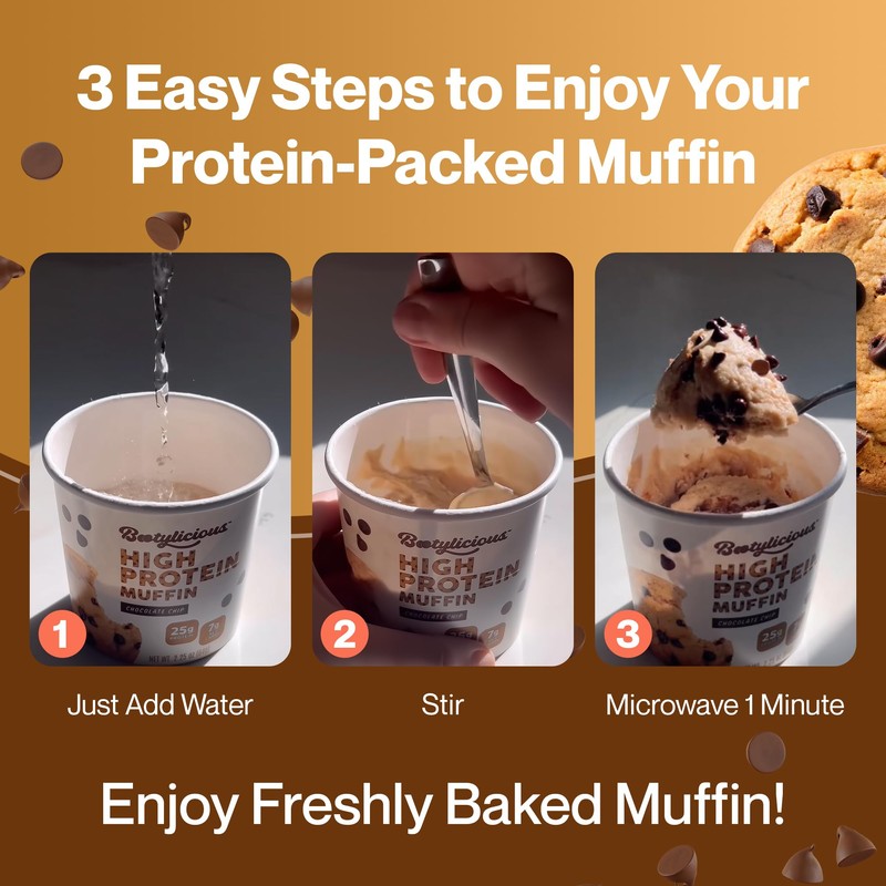 Bootylicious | 25g Protein Muffin | Ultimate Variety | Low