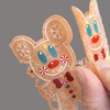 Christmas Hair Clips Christmas Gingerbread Man Hair Clip for Women