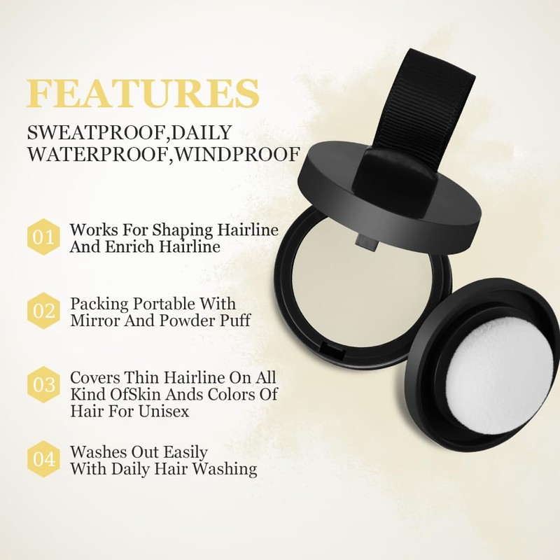 Root Powder for Men and Women, Hair Thickening Root Powder,