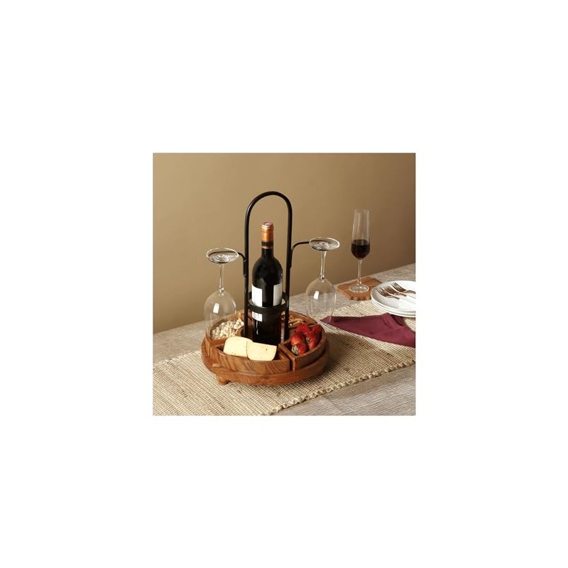 IHI EST. 1986 India Handicrafts Harmony Vines Natural Brown with