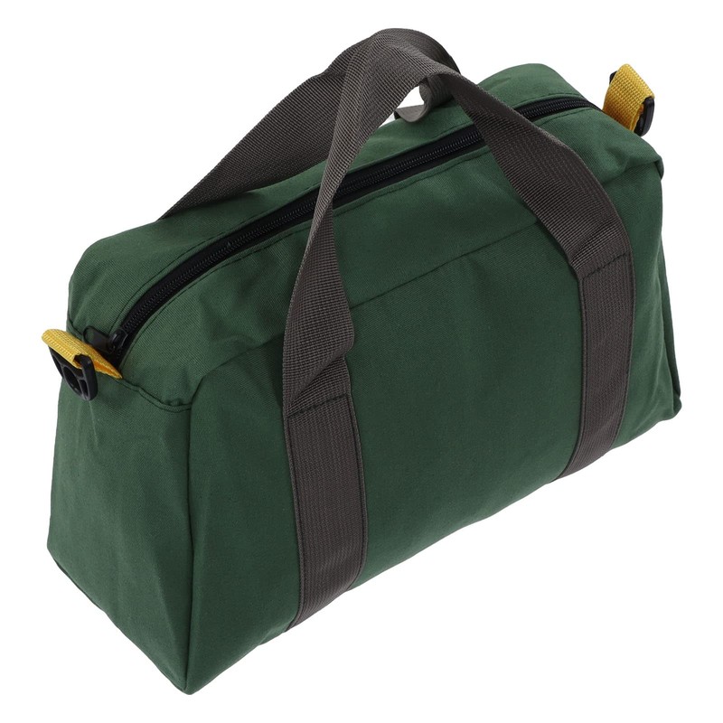 Canvas Wide Mouth Tool Bag Portable Waterproof High Capacity Storage