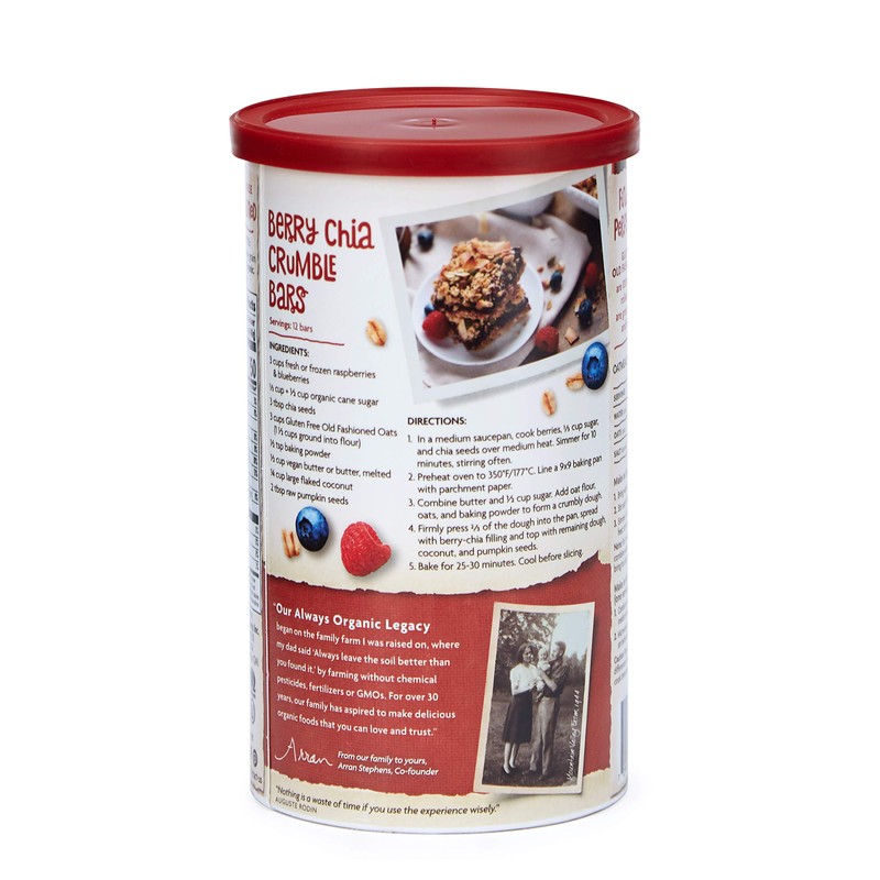 Nature's Path Organic Gluten Free Oats, Old Fashioned Oats, 18