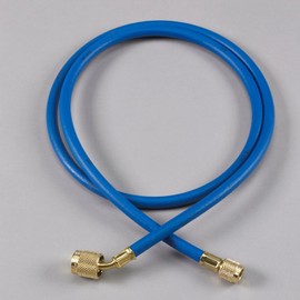 Yellow Jacket 22260 60", Blue, Plus II 1/4" Hose with SealRight Fitting