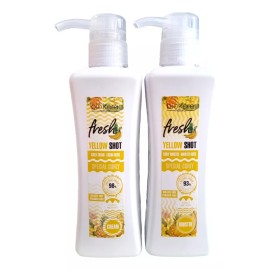 Salerm Biokera Yellow Shot Curly Cream + Curly Booster
