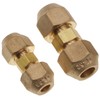 Air Conditioning Copper Pipe Extension -1/4" and 3/8" Flare Nut,