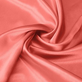 Lirex Satin Cushion Cover, Pack of 2, Soft Solid Colour Microfibre Satin Cushion Cover, Envelope Closure, Wrinkle-Free, Fade Resistant, Breathable (Pink, 40 x 60 cm)