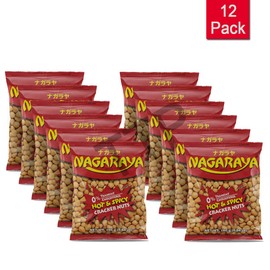 Cracker Nuts (Hot N Spicy) - 5.64oz (Pack of 12) by Nagaraya