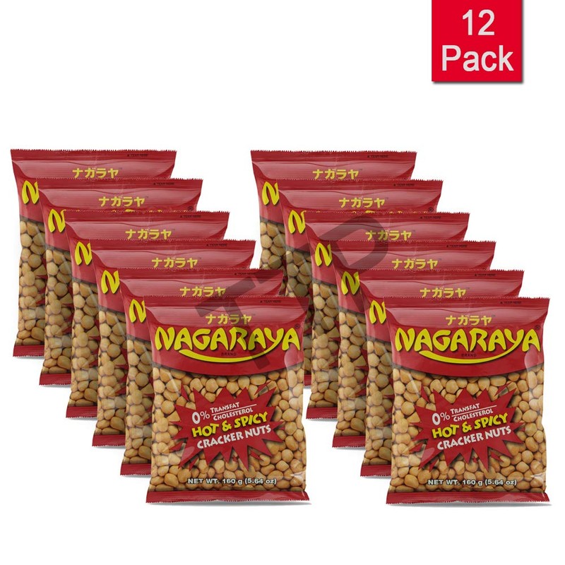 Cracker Nuts (Hot N Spicy) - 5.64oz (Pack of 12)