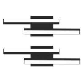 NOVELUX Dimmable Bathroom Vanity Light 18 inch-Bathroom Light Fixtures,Vanity Lights for Bathroom,18W 5000K Mirror Bath Wall/ETL Certificated/2 Pack