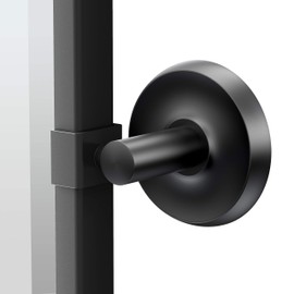 Gatco 5079MXFS Designer II Framed Rectangle Mirror, 32.5 Inch, Matte Black