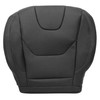 Vigoraze Front Driver Side Replacement Leather Bottom Seat Cover Black