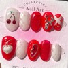 (3+1) Tsetse handmade nail tips - long ballerina / (3+1)