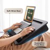 HUANUO Lap Laptop Desk - Portable Lap Desk with Cushion,