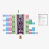 Microcontroller Board Dual Core 264KB ARM Cortex M0+Processor Flexible Microcontroller