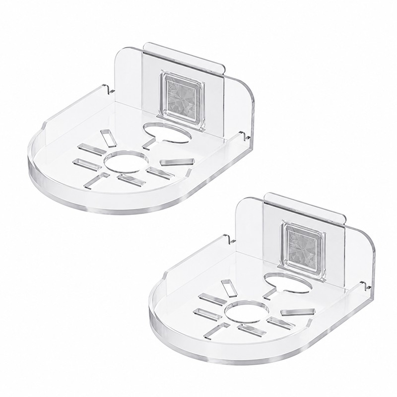 2PCS Wall Mounted Camera Bracket Adhesive, No Drilling, Household Indoor