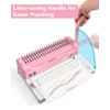 MAKEASY Binding Machine, 21-Hole, Comb Binding Machines with 100PCS Comb