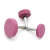 10 x Pink Grinding Wheels 6mm T-Shaped Shank, 25mm /
