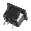 sourcing map AC 250V 10A IEC320 C14 3P Snap in
