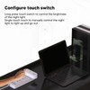 Plug in Air Purifier LED Smart Sensor Smoke Formaldehyde Removal
