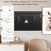 0.37 Cuft Small Safe Box, Mini Home safes with Programmable