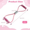 Quwem 2pcs Arm Figure 8 Resistance Band with Handles,Resistance Band