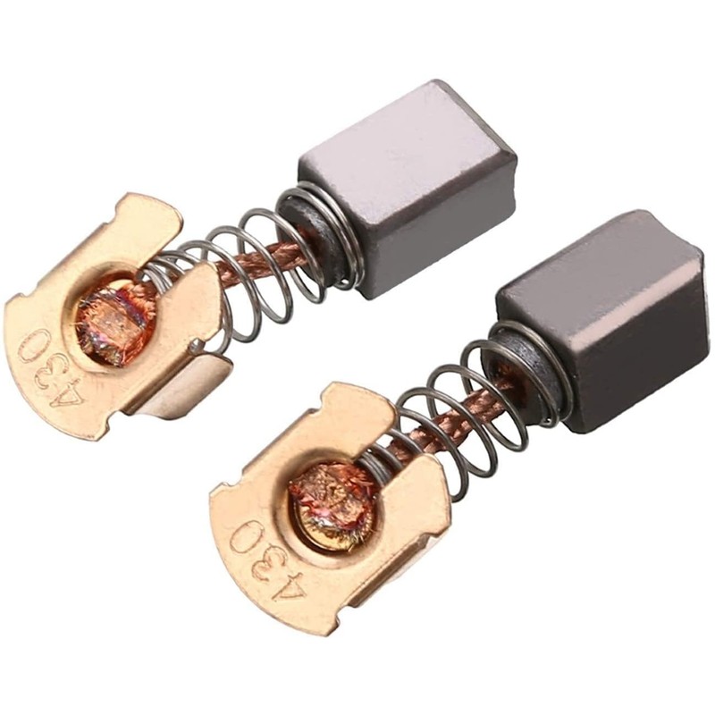 Pulchra Angle Grinder Carbon Brushes and Brush Holder Caps Set