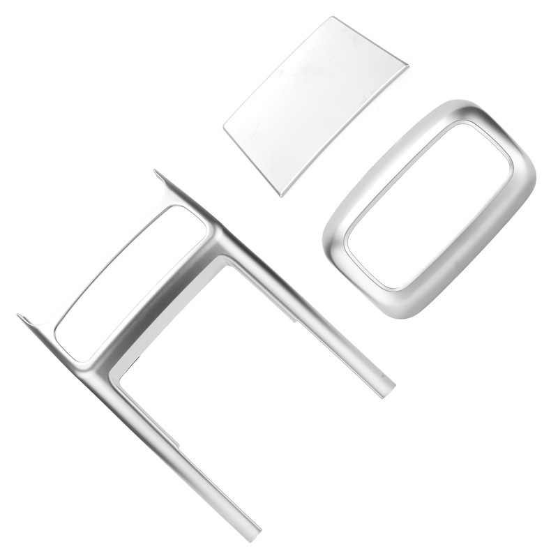 3pcs Rear Air Vent Trim ABS Without Cup Holder Replacement
