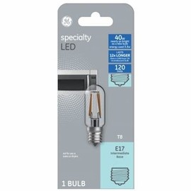 GE Lighting Microwave LED 40W Replacement T8 Bulb (1-Pack), Soft White, (93128999)