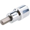 8mm Hex Bit Metric Allen Socket Male 1/2" Drive 55mm