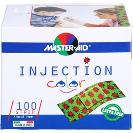Injection Strip Colour, 18 x 39 mm, Spooky, Injection Plasters, Pack of 100