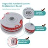 Strimmer Wire, 4 PCS Strimmer Spool Line Compatible with Flymo