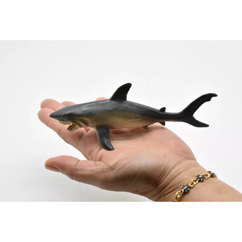 CWG Shark, Great White, Museum Quality Rubber Model, Toy, Figure
