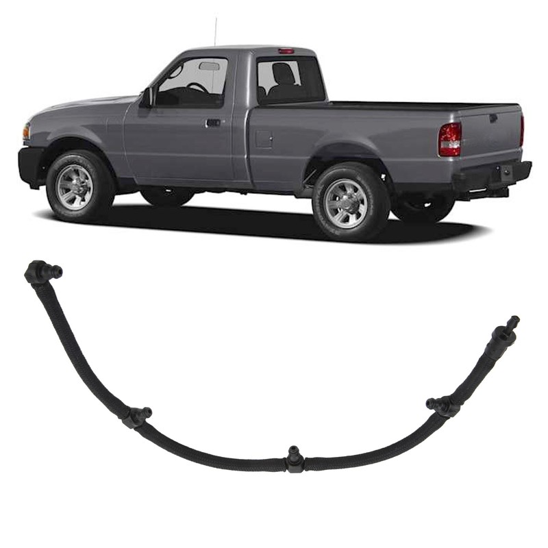 Diesel Fuel Injector Return Hose Line WE011349Y Replacement for Mazda