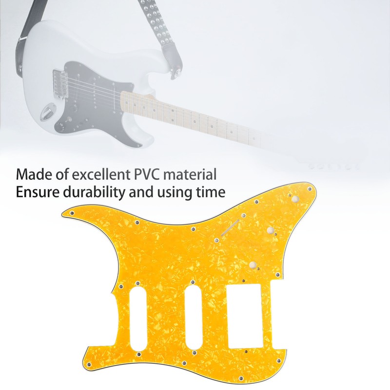 Electric Guitar Pickguard PVC Plastic Guard Scratch Board Front Plate