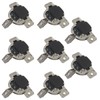 8-Pack Self Closing Hinges Compatible with for Blum 32.160-01.01, 30.460,